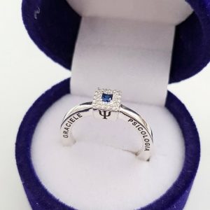Anel Formatura e Profissão Prata 925 - 14