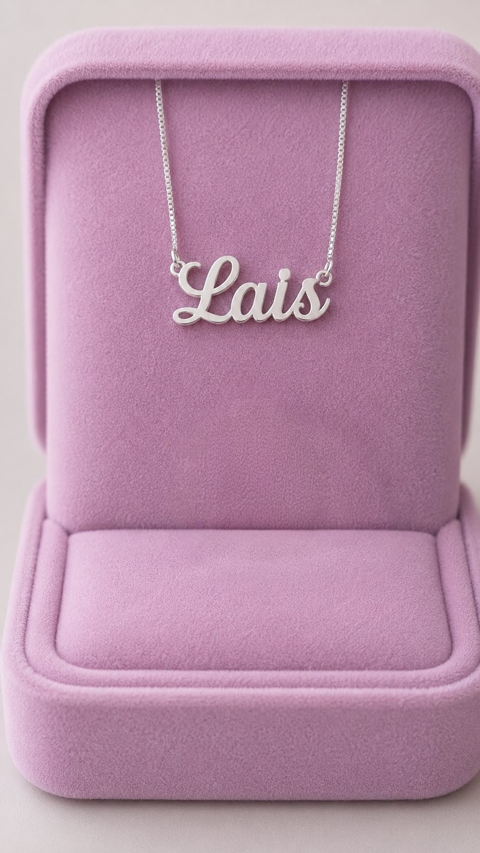 Kit Debutante 15 anos Colar Nome+ Anel Debutante 15 anos Prata 925 - Imagem 2